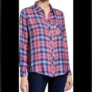 Rails Hunter Plaid Button-Down Long-Sleeve Shirt!